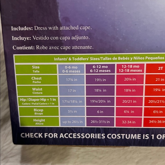 Disney Frozen Elsa Infant Costume- size 12-18 months - Picture 3 of 5